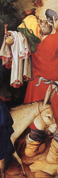 The Flight into Egypt (detail) dsf